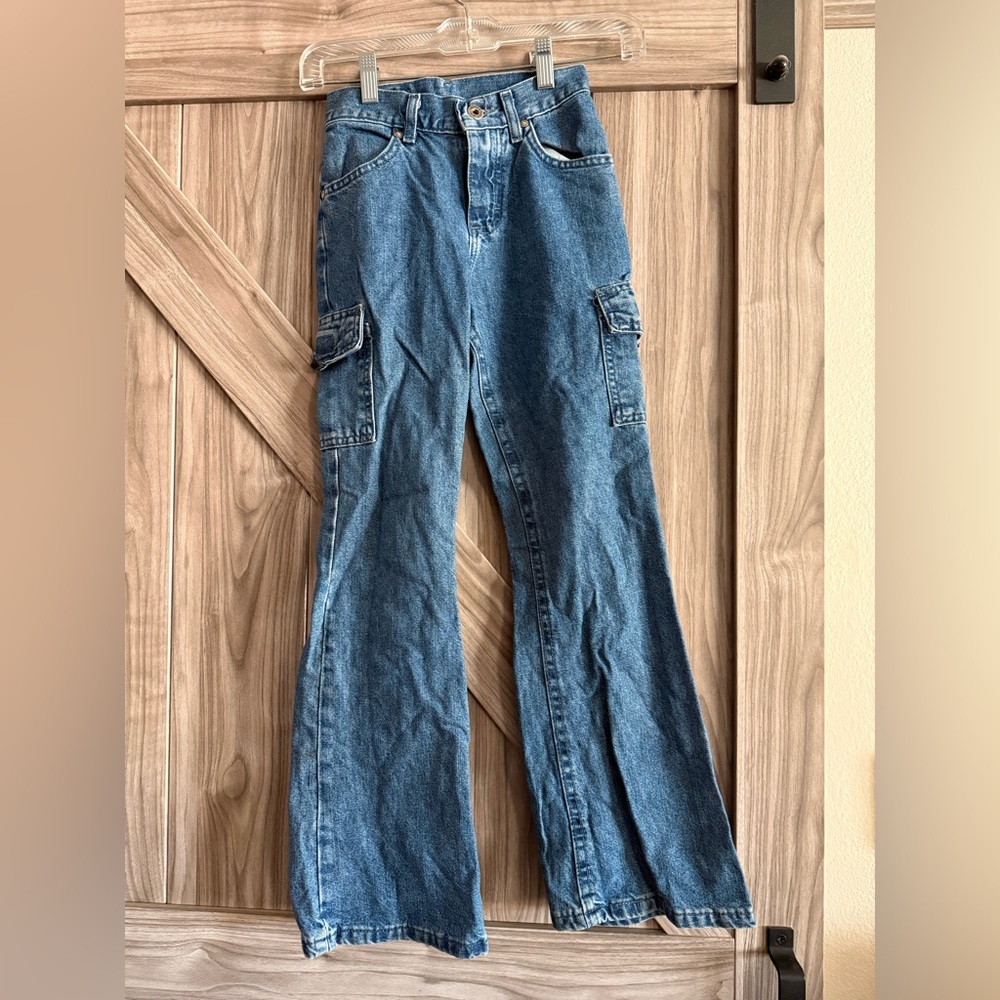 Lee Blue Classic Denim Jeans - Vintage